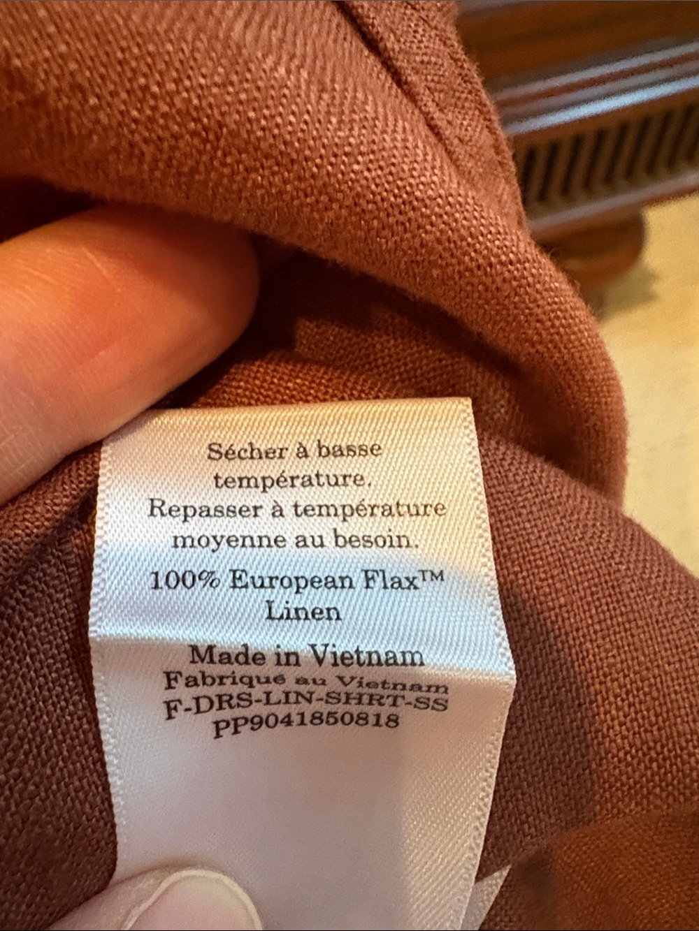 NWOT Everlane The Daytripper Dress in Linen - Cedarwood Size Medium - Picture 4 of 8